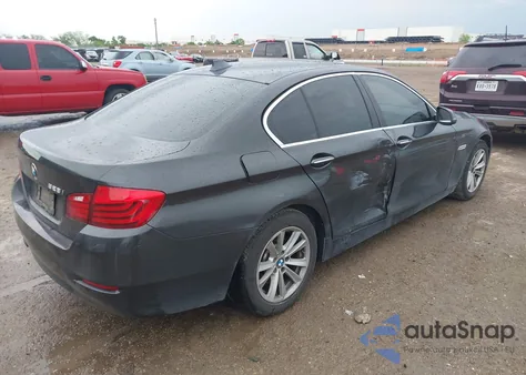 2015 BMW 528I из США, поврежденный, VIN WBA5A5C5XFD524150